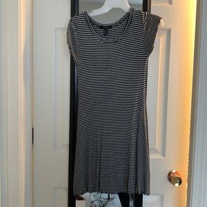 Striped t-shirt dress